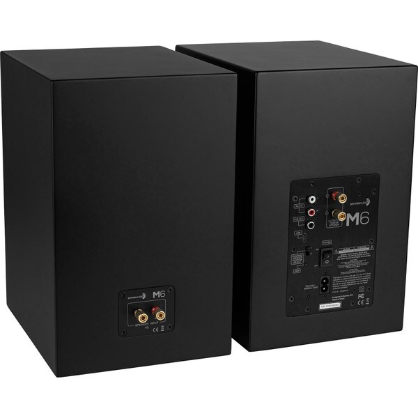 Main product image for Dayton Audio M6 Powered Monitor and Turntable Bundle Black300-3664